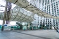 The Big Arch at La Defense district in Paris - CITY OF PARIS, FRANCE - SEPTEMBER 4. 2023