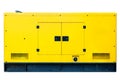 Big backup diesel generator for commercial use.