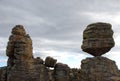 Big Balanced Rock in Chiricahua Mountains Royalty Free Stock Photo