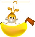 Big banana Royalty Free Stock Photo