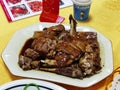 Big Bay Cantonese Guangdong Chinese Cuisine Jiangmen Food Dish Baked Goose Meat Countryside Village Restaurant