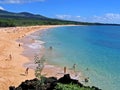 Big Beach, Makena, Maui, Hawaii Royalty Free Stock Photo