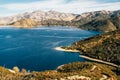 Big Bear Lake in the Southern California mountains Royalty Free Stock Photo