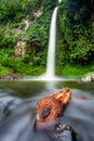 Big Beautiful nature Waterfall in Bandung Indonesia Royalty Free Stock Photo