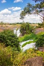 Big beautiful waterfall Royalty Free Stock Photo