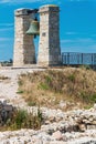 Big bell in the Chersonesus in Crimea, near Sevastopol Royalty Free Stock Photo