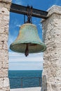 Big bell in the Chersonesus in Crimea, near Sevastopol Royalty Free Stock Photo