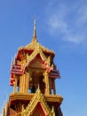 Big bell golden temple Royalty Free Stock Photo