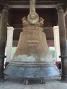 The big bell in Mingun town, Mandalay, Myanmar Royalty Free Stock Photo