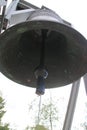 Big bell on the Rememberance place at the Waalsdorpervlakte in the dunes close to Den Haag where members of the resistance where k