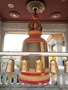 Big Bell in temple, Bangkok, Thailand Royalty Free Stock Photo