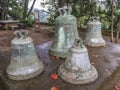 The Big Bell of Virgin of Tepeyac Church, San Rafael del Norte, Royalty Free Stock Photo