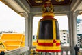 Big Bell in Wat Traimit Temple, Bangkok, Thailand Royalty Free Stock Photo