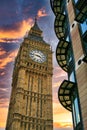 Big Ben bell Tower, Westminster, London UK