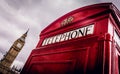 Big Ben box telephone London
