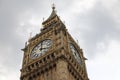 Big Ben clock face at 4pm Royalty Free Stock Photo