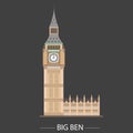 Big Ben Clock, London Royalty Free Stock Photo