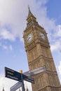 Big ben clock, london Royalty Free Stock Photo