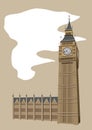 Big Ben Clock Tower Royalty Free Stock Photo