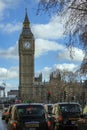 Big Ben Clock Tower - London - England Royalty Free Stock Photo