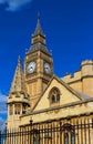 The Big Ben clock tower in London, UK. Royalty Free Stock Photo