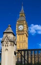 The Big Ben clock tower in London, UK. Royalty Free Stock Photo