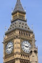 Big Ben, Clock tower of the Palace of Westminster, London, United Kingdom Royalty Free Stock Photo