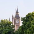 Big Ben, Clock tower of the Palace of Westminster, London, United Kingdom Royalty Free Stock Photo