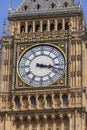 Big Ben, Clock tower of the Palace of Westminster, London, United Kingdom Royalty Free Stock Photo