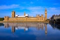 Big Ben Clock Tower and thames river London Royalty Free Stock Photo