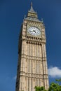 Big Ben great clock tower in London Royalty Free Stock Photo