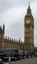 Big Ben and Hackney carriage black cab taxi