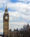 Big Ben, House of Parliament Royalty Free Stock Photo