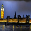 Big Ben and the house of Parliament, London