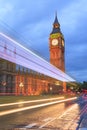 Big Ben and house of parliament at twilight Royalty Free Stock Photo