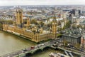 Big Ben and Houses of Parliament, London Royalty Free Stock Photo