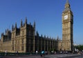 Big ben and houses of parliament in london Royalty Free Stock Photo