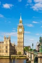 Big Ben and Houses of parliament Royalty Free Stock Photo