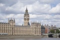 Big Ben and the Houses of Parliament with the River Thames, Lond Royalty Free Stock Photo