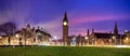Big Ben and Houses of parliament at twilight Royalty Free Stock Photo