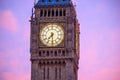 Big Ben and Houses of parliament at twilight Royalty Free Stock Photo