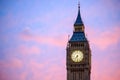 Big Ben and Houses of parliament at twilight Royalty Free Stock Photo