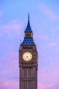 Big Ben and Houses of parliament at twilight Royalty Free Stock Photo