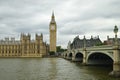 Big Ben London Clock tower in UK Thames Royalty Free Stock Photo