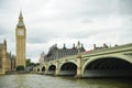 Big Ben London Clock tower in UK Thames Royalty Free Stock Photo