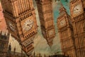 Big Ben, London, digital art