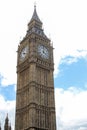 The Big Ben in London, England. Sightseeing, Holiday. Royalty Free Stock Photo