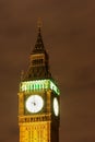 Big Ben, London - Night scene Royalty Free Stock Photo