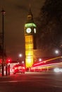 Big Ben, London - Night scene Royalty Free Stock Photo