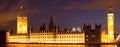 Big Ben London Panorama Royalty Free Stock Photo